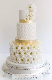 Wedding Cakes 6 09252017 Km Modwedding Gold Wedding Cake Cool Wedding Cakes Wedding Cake Melbourne