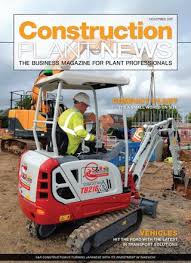 Construction Plant News November 19 By Hamerville Media