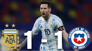 In the past few years, they have had the upper hand against. Argentina Vs Chile 1 1 World Cup Qualifying June 2021 Match Review Youtube