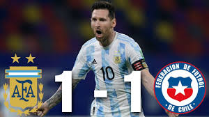 Argentina vs ecuador dream11 team join telegram channel t.me/joinchat/aaaaaehzaeuwrng8b6za7q or search. Argentina Vs Chile 1 1 World Cup Qualifying June 2021 Match Review Youtube