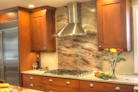 I would prefer it to be counter height instead of table height. Backsplash Ideas Full Height Granite Backsplash Behind Cooktop Rustic Kitchen Granite Backsplash Kitchen Redesign
