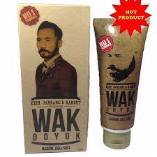 Sejumlah merek ia luncurkan, dari kopi, krim penumbuh jambang, pomade, hingga produk germen bergaya british. Krim Jambang Wak Doyok Original Home Facebook