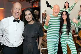 Scout willis opened up about her dad, bruce willis, quarantining with her mom, demi moore, without his current wife, emma heming — details. Bruce Willis Wife Emma Lets Slip Intimate Nickname As She Sends His Clothes To Demi Moore Mirror Online