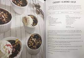 Joanna Gaines Cherry Almond Crisp Almond Crisp Recipe Almond Desserts Cherry Desserts