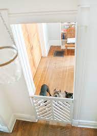 Diy indoor dog fence ideas. Doggie Gate Diy Ace Kick Off Diy Dog Gate Indoor Dog Gates Dog Gate