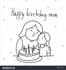 Valentine Card Design Happy Birthday Cards For Mom Drawings Typographical vintage grunge birthday card. happy birthday cards for mom drawings