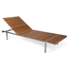 Made out of high carbon 304 stainless steel and indonesian grade a teak wood. Haringe Outdoor Sun Lounger Teak Brushed Stainless Steel Rouse Home