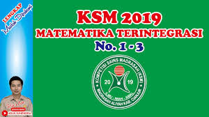 Aug 22, 2021 · soal un sd matematika 2015 dan kunci jawaban. Soal Ksm Matematika Ma 2019 Tingkat Kabupaten Kota No 1 3 Youtube