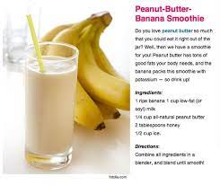 Peanutbutter Smoothie Recipes Peanut Butter Smoothie Peanut Butter Banana Smoothie