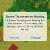 Some severe thunderstorms can produce hail larger than softballs or winds over 100 mph, so please pay attention to the weather so you know when severe storms are possible, according to the nws. 3