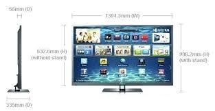 60 Inch Tv Dimensions Expertcs Info