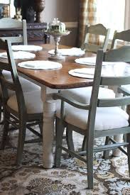 Dining Chairs Painted In Annie Sloan Chalk Paint Duck Egg Dark Wax Craft Your Home By W Kitchen Chair Makeover Painted Dining Chairs Furniture Makeover