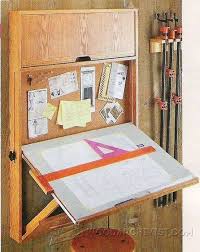 Fold Down Drafting Table Plans Workshop Solutions Plans Tips And Tricks Woodarchivist Com Woodworking Woodworking Projects Wood Projects
