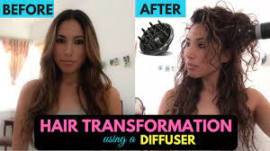 How to use a diffuser on short hair? Hair Dryer Diffuser Helps So Much If You Have Curly Or Wavy Hair There Are A Lot Of Silicone Straight Hairstyles Diffuser On Straight Hair Curly Hair Diffuser