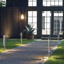 Hinkley Lighting Atlantis Large 15601 55601 Round 15602 55602 Square Bollard Path Lights Hinkley Atlantis Outdoor Collection Deep Discount Lighting