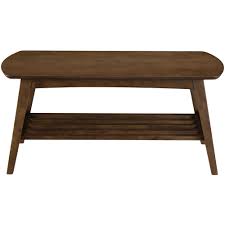 The unit also comes with bronze finished ferrules and its compact design makes it a catch for small living rooms. Best Buy Click Decor Gaines Mid Century Modern Wood Coffee Table Warm Brown Futb10128a