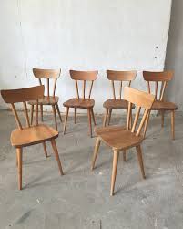 Set Of 6 Pine Chairs By Svensk Fur Karl Andersson Soner 1950s H 83 Cm Svenskfur Karlanderssonochsoner Furu Pine Midcent Furniture Dining Chairs Chair