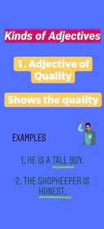 Keep with the good vibes with this list of positive adjectives. Adjectives Of Quality The Grammar Game