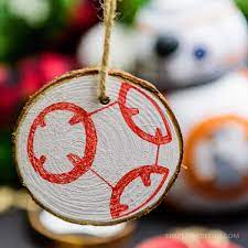 The force is with us today! How To Make Painted Star Wars Ornaments Simply Made Fun