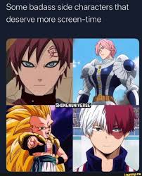 Some Badass Side Characters That Deserve More Screen Time Ifunny Funny Naruto Memes Anime Funny Anime Crossover