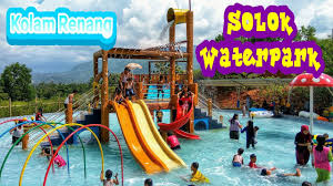 Berenang Di Kolam Renang Solok Waterpark Youtube