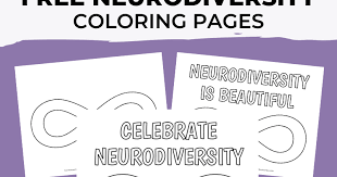 April is autism awareness month. Free Printable Neurodiversity Infinity Symbol Coloring Pages And Next Comes L Hyperlexia Resources