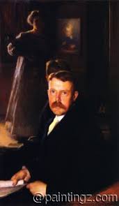 Calvin Gates Page by Marie Danforth Page Reproduction Painting for Sale