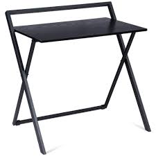 Costway 23 In Rectangular Black Laptop Desk With Open Storage In 2020 Folding Computer Desk Laptop Table Laptop Desk