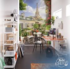 La navidad 2019 se vive en paris.cl. Wall Murals A Terrace Of Paris Wall Murals Mural Wall Design