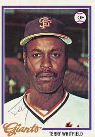 Terry Whitfield Autographed 1978 TOPPS Card #236 San Francisco Giants  183020