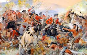 British Highlanders In Melee Combat Against Native Indians French And Indian War History War War Art Military History