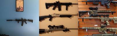 Diy gun rack for under $15. Amazon Com Linidi Gun Rack Wall Mount Rifle Display Storage Organization Hangers Unique Folding Rack Shotgun Hooks Gun Safe Wall Garage Gun Room Mounting Sports Outdoors