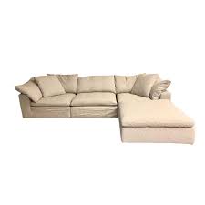 Check spelling or type a new query. Restoration Hardware Cloud Four Piece Modular Down Sectional Sofa In Perennials Fabric Original Price 11 080 Design Plus Gallery