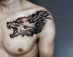 Tattoo Wolf Head Blackworks Tattoos Wolf Tattoos Small Wolf Tattoo