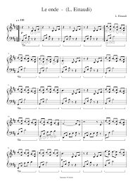 Secret Garden Song From A Secret Garden ноты для фортепиано Le Onde Ludovico Einaudi Spartiti Musicali Spartiti Per Pianoforte Pianoforte