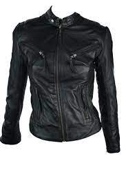 Aviatrix Women S Fitted Vintage Biker Style Jacket At Amazon Women S Clothing Store Real Leather Jacket Leather Jacket Vintage Leather Jacket