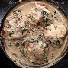 Creamy Tuscan Chicken Recipe By Tasty Video Recipe Video Creamy Tuscan Chicken Recipe Cooking Chicken Recipes
