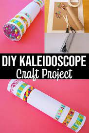 Fun Diy Kaleidoscope Kids Craft Tutorial Pictures In 2020 Fun Projects For Kids Diy Kaleidoscope Diy Gifts For Kids