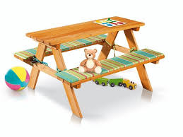 Gärtnern mit kindern bringt spaß und vermittelt wichtiges wissen über die natur. Florabest Kinder Sitzgarnitur Tisch Inkl Polsterauflage Stabile Holzausfuhrung In Mobel Wohnen Kindermo Kinder Picknicktisch Picknicktisch Tisch Und Stuhle