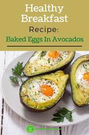 Baked Eggs In Avocado Halves Mindful Body Fitness Recipe Healthy Breakfast Healthy Breakfast Recipes Healthy
