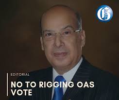 Ron Sanders, a usually perceptive observer of, and commentator on, regional  affairs, has been warning of the likelihood of the use of subterfuge, and  political clout, by a group of hemispheric countries