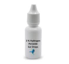 3% Hydrogen Peroxide Ear Drops Now Available