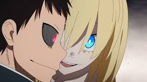 Portrait of a lady on fire 2019. Fire Force S2 Shinra And Blonde Cat With Monocle