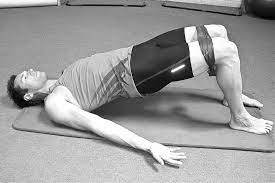 👉🏼hip thrusts 👉🏼round back 45 hypers 👉🏼knee banded squat/abd pulses 👉🏼banded + machine squat stance hip abduction. Supine Bridge With Resisted Hip Abduction The Patient Places The Feet Download Scientific Diagram
