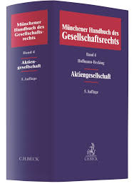 Die aktiengesellschaft ist eine gesellschaftsform. Munchener Handbuch Des Gesellschaftsrechts Band 4 Aktiengesellschaft 5 Auflage 2020 Beck Shop De