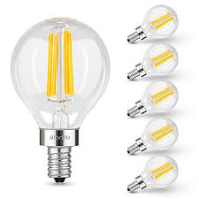 Albrillo E12 Led Light Bulbs 40 Watt Candelabra Bulbs Equivalent Daylight White 4000k Chandelier Bulbs Decorate Candelabra Bulbs Candle Base Led Light Bulbs