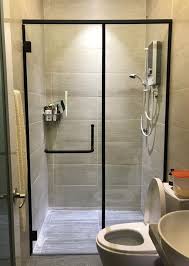 Buy glass frameless shower enclosures and get the best deals at the lowest prices on ebay! Matt Black Reh100sqalu Frameless Shower Screen Reliance Home