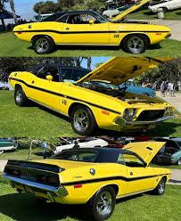 Image result for Bright Yellow 1970 Challenger