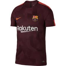 Rib cuffs and collar provide a comfortable fit. Nike Fc Barcelona 2017 18 Third Authentic Match Jersey Wegotsoccer