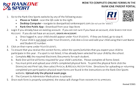 Athletic Paperwork – Athletics – Deer Park Independent School District